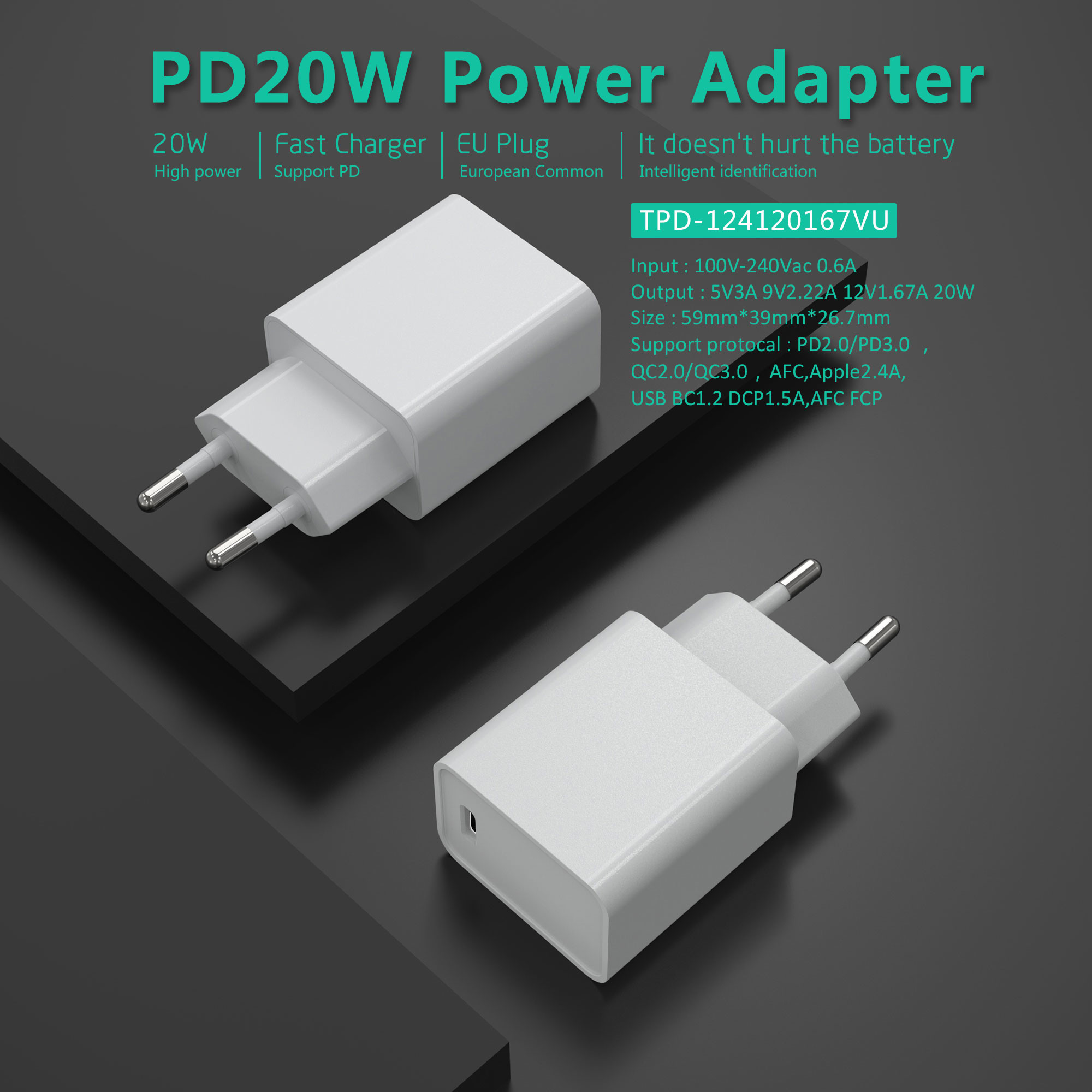Iphone 12 20w Power Adapter